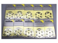 60 Hörex Hörgeräte Batterien Größe 10